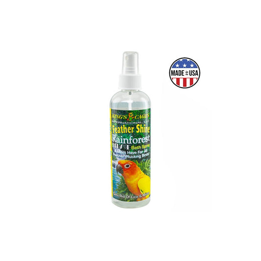 Rainforest Mist Bath Spray Feather Shine 240ml